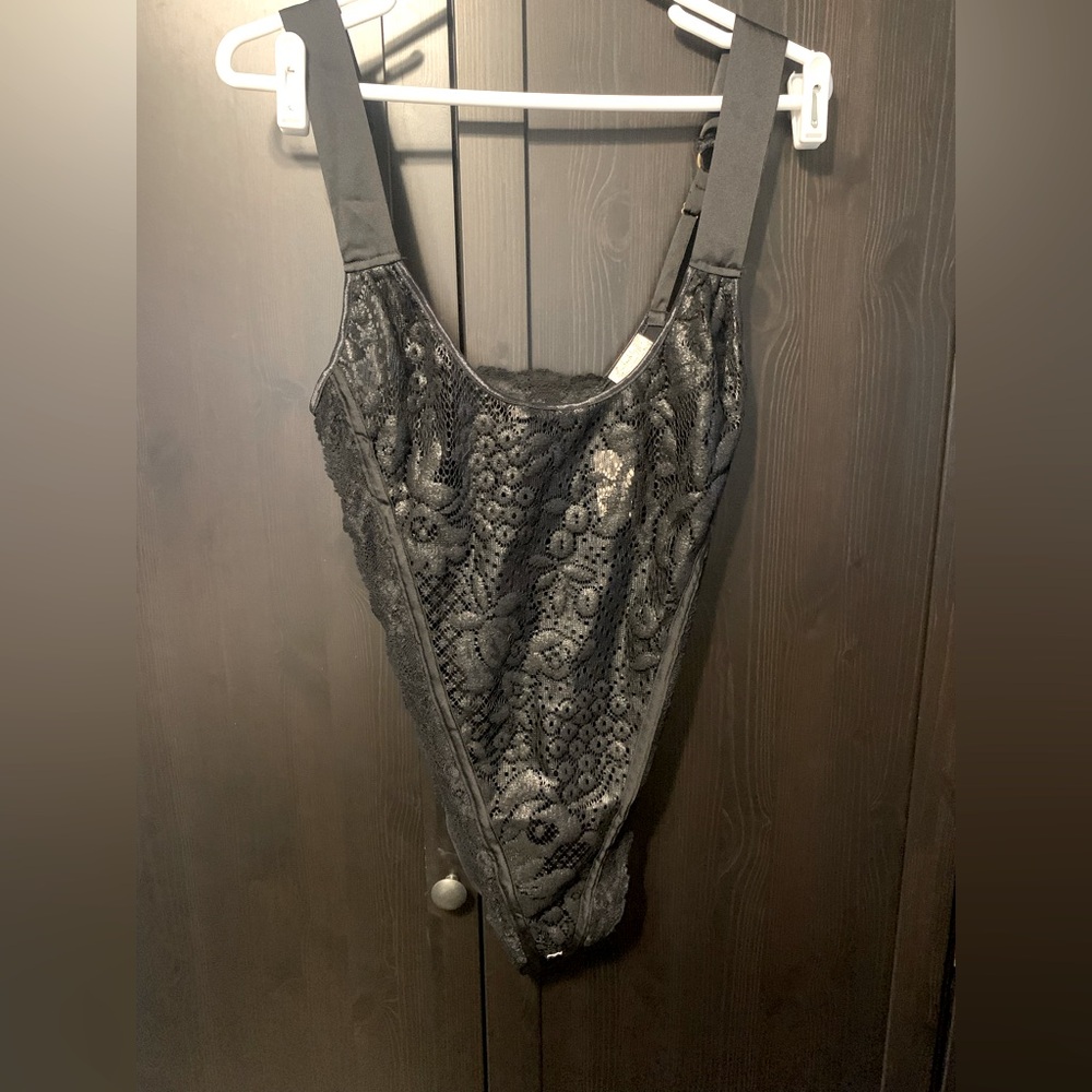 Intimately Free People lace thong bodysuit